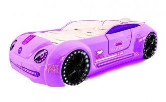 Pitstop Extra Pink Love Auto Bedstead